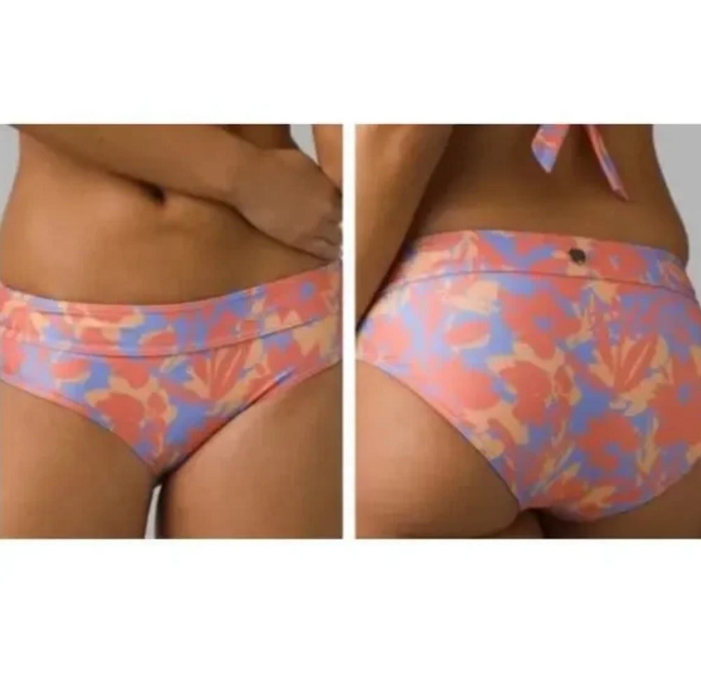 Prana Ramba Morning Glory Bloom Bikini Bottom Small